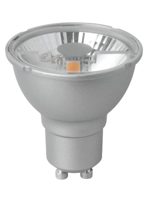 مصباح (ال إي دي) بضوء النهار من ميجامان - رمادي 5.5 × 5 سم