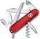 Victorinox Camper Swiss Army Pocket Knife, Medium, Multi Tool, 13 Functions, Blade, Wood Saw, Red