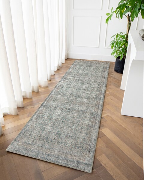 Vince Mira 245 x 70 cm (Runners) Carpet Knot Home Designer Rug for Bedroom Living Dining Room Office Soft Non-slip Area Textile Decor