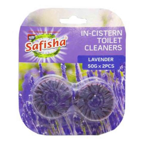 Safisha In Cistern Toilet Block Lavender 50 gr x 2