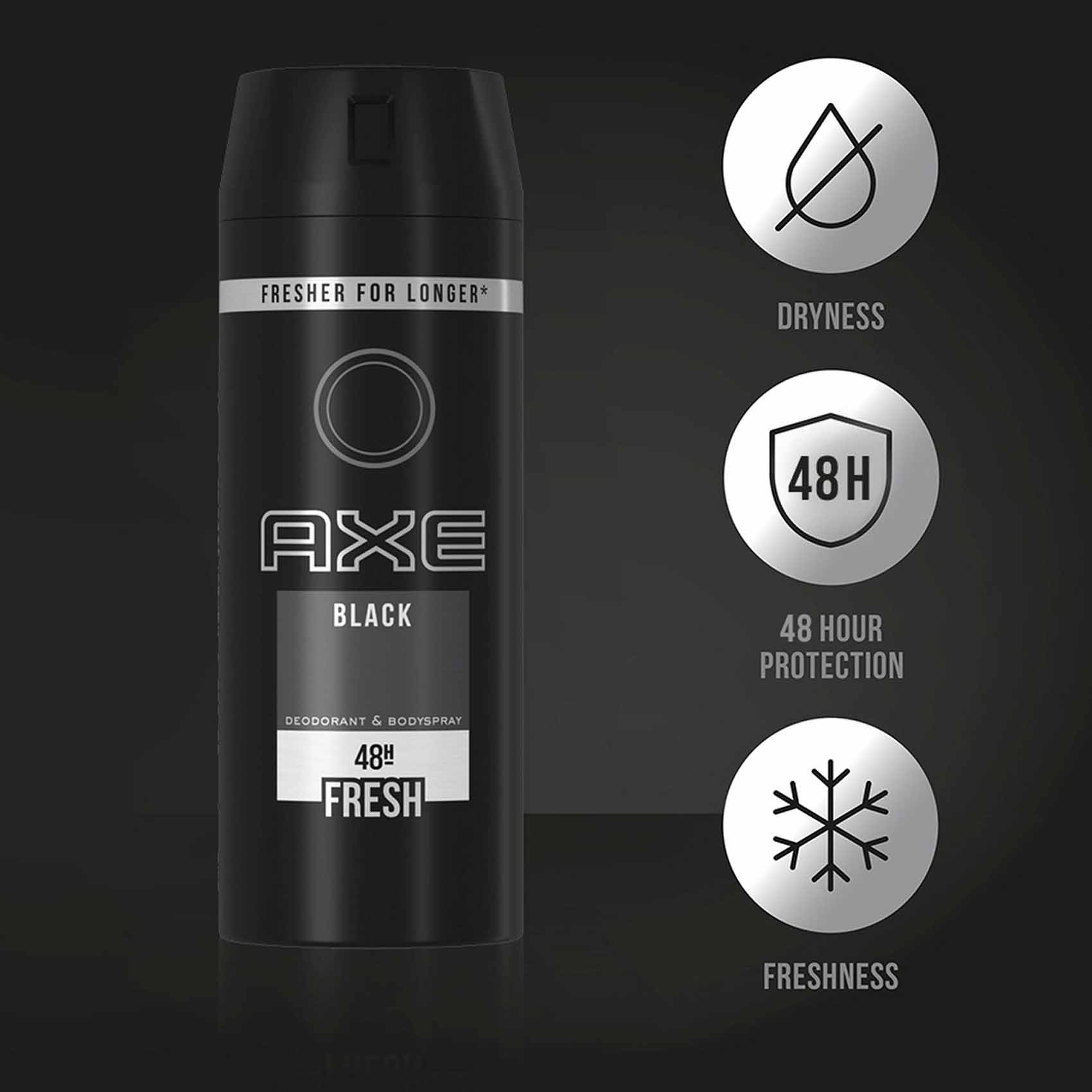 Axe Black McQueen Deodorant 150ml