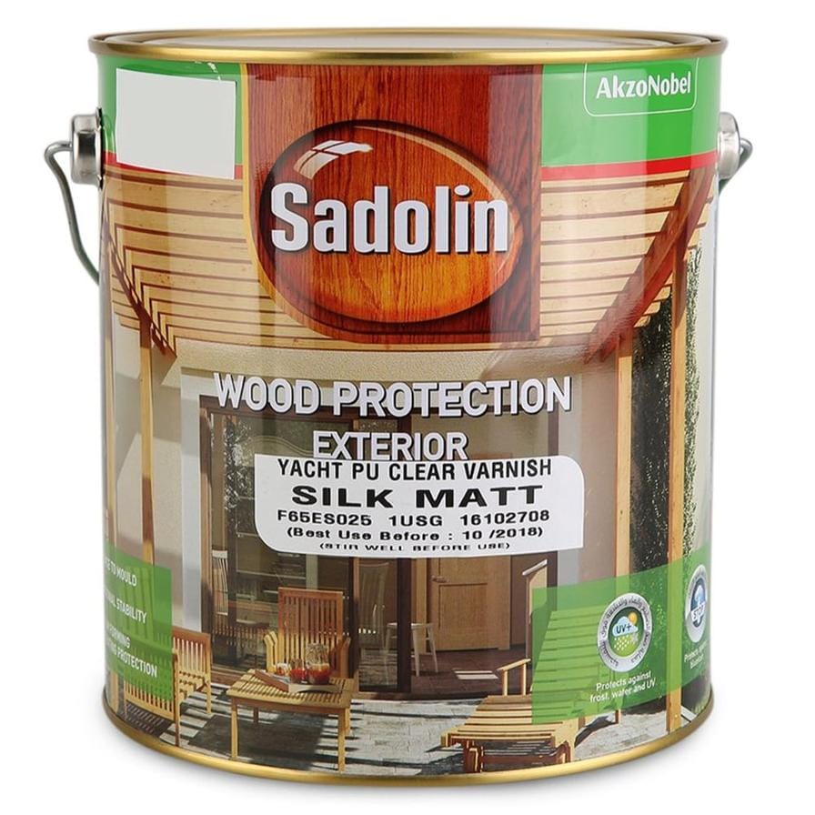 Buy Sadolin Wood Protection Exterior Woodstain (3.8 L Silk Matt) Online ...