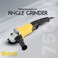 مطحنة قاطعة شديدة التحمل 750 وات ، جلاخة زاوية 115 مم / 11000 دورة في الدقيقة 220-240 فولت 50/60 هرتز ROXON RX-115L