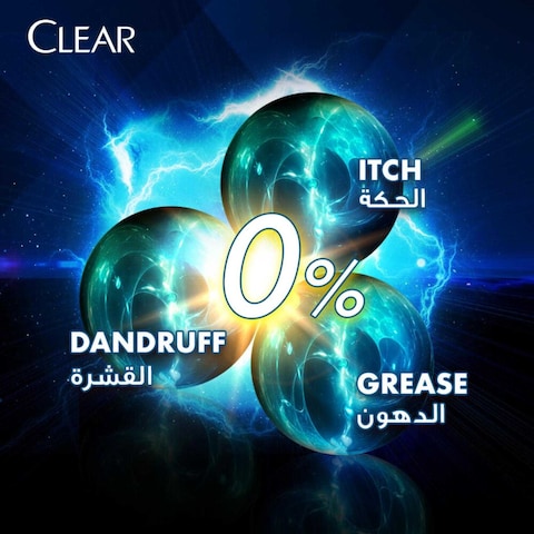 Clear Anti-Dandruff Shampoo Deep Cleanse 350ml Pack of 2
