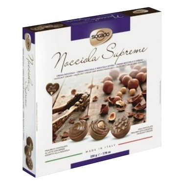 Socado Nocciola Choc Supreme 220G