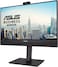 ASUS BE24ECSNK Video Conferencing Monitor &ndash; 23.8 inch, IPS, Webcam, Mic Array, AI Noise-canceling, Zoom Certified, USB-C Docking, RJ45, Height Adjustable, HDMI, Speakers, Eye Care, Wall Mountable