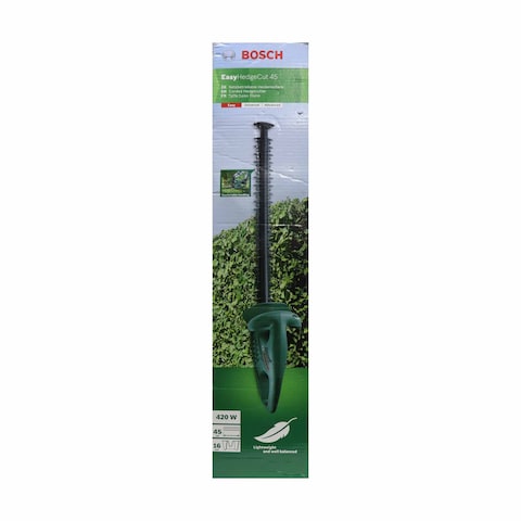 Bosch Easy Hedge Cut Electric Hedge Trimmer - 45 Cm