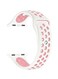 Biki Replacement Band For Apple Watch 40/42Mm White/Pink