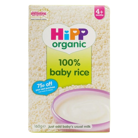 Buy Hipp Organic 4+ Months Baby Rice 160g Online Carrefour Kenya