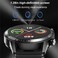 Generic-Black IP67 Waterproof Smart Watch Fitness Tracker Smart Bracelet Heart Rate Blood Pressure Monitor Health Monitor BT Bracelet Smartwatch Sports Tracker Bracelet for Men Women-Steel Strap