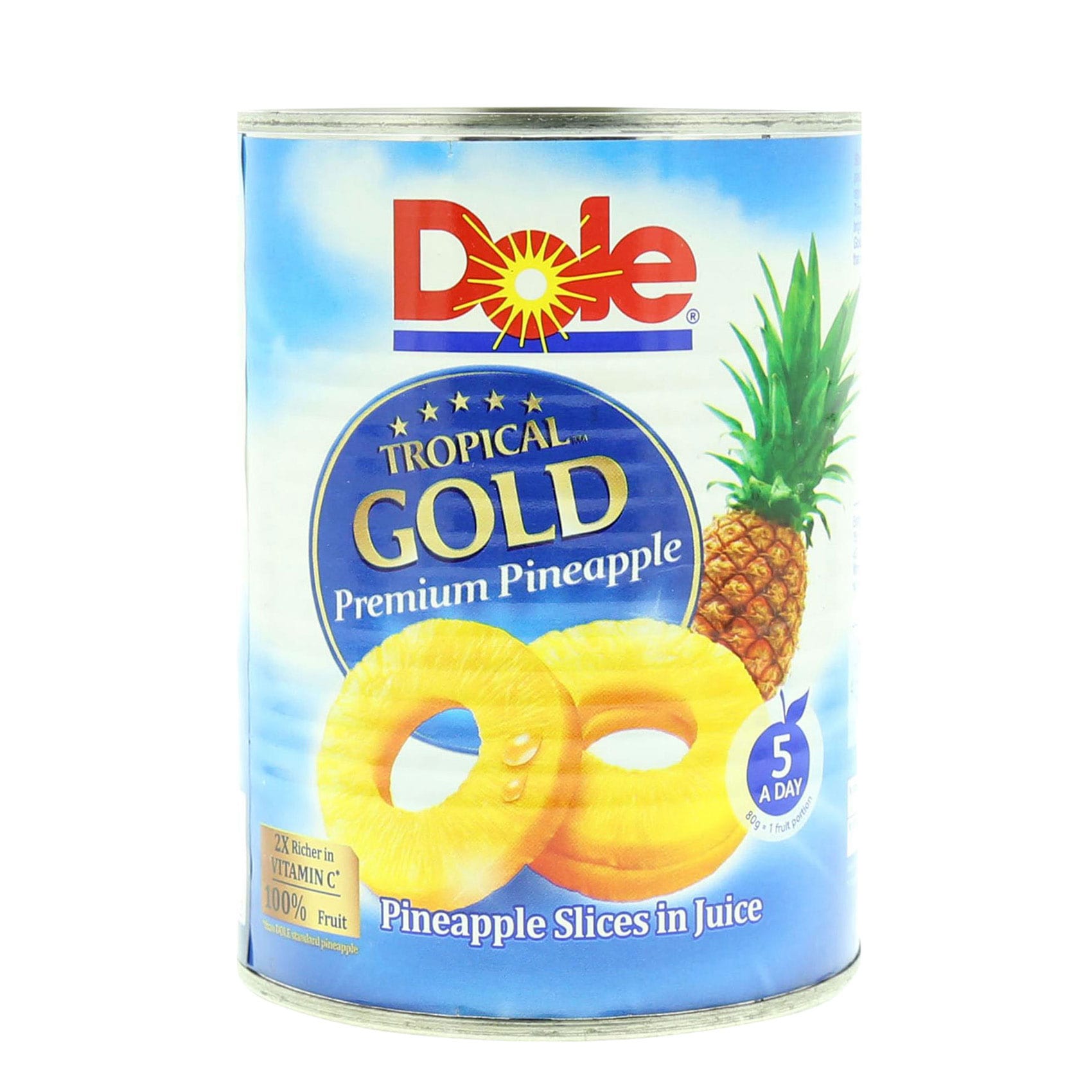 Buy Dole Tropical Gold Premium Pineapple Slices, 567g Online ...