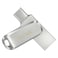 SanDisk Ultra Dual Drive Luxe USB Type-C Flash Drive 1TB Silver