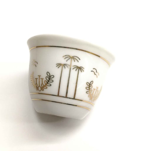 Generic 12-Piece Arabian Cawa Cup Set 30cm