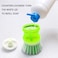 Dish Washing Brush Pan with Washing Up Liquid Soap Dispenser Kitchen