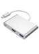 Generic USB 3.1 Type C HDMI Adapter Hub Silver