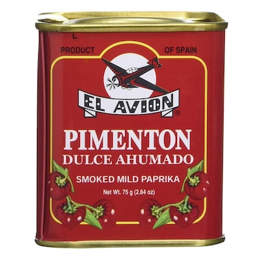 EL AVION Pimenton Dulce Ahumado Smoked Mild Paprika 75g