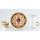 Home Maker Printed Tea And Coffee Set Multicolour 18 PCS