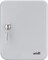 Rubik Key Cabinet Wall Mount Design with Key Lock, Secure Metal Key Safe Box, Best Wall Mounted Key Safety Box Cabinet Design (20 Key Capacity) White