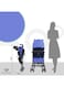 Moon Strek Stroller, Royal Blue/Black