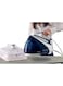 Kenwood Steam Iron Station, 2600W, SSP20.000WB, White/Blue (1.8L Water Tank Capacity, Ceramic Soleplate, 180g Steam Shot, Anti Drip, Auto Shut Off, Self Clean Function)