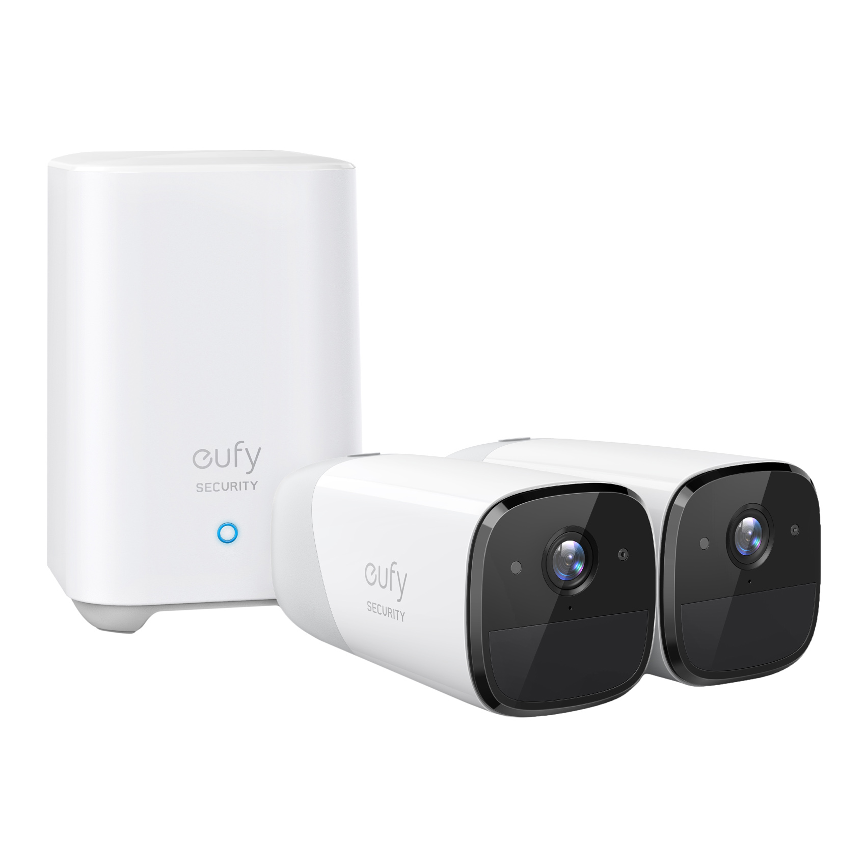 Eufy EufyCam 2 Pro - 2 Security Camera Kit + Homebase 2 White