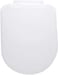 Uni flo Toilet Seat Cover Elongated For Standard Toilets With Non Slip And Grip Tight Durable Bumpers