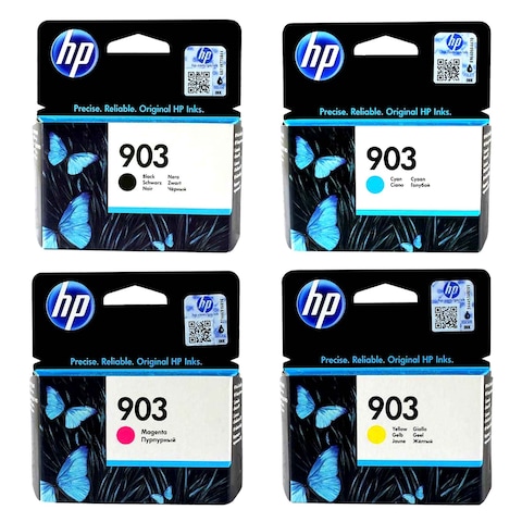 HP Cartridge 903 Bundle(Black+Magenta+Cyan+Yellow)