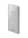 Samsung - 10000 mAh Fast Charging Qualcomm Power Bank Silver