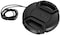 COOPIC 49mm Lens Cap Front Cover Protector Snap On Center Pinch Compatible with Canon Nikon Sony DSLR Cameras Etc,