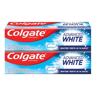 Colgate Advanced White Toothpaste White 100ml Pack of 2