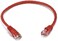 Snagless 0.5M Short Cat6 Ethernet Cable (Cat6 Cable, Cat 6 Cable) 1.6ft Ethernet Computer LAN Network Cord,- full copper-- RED