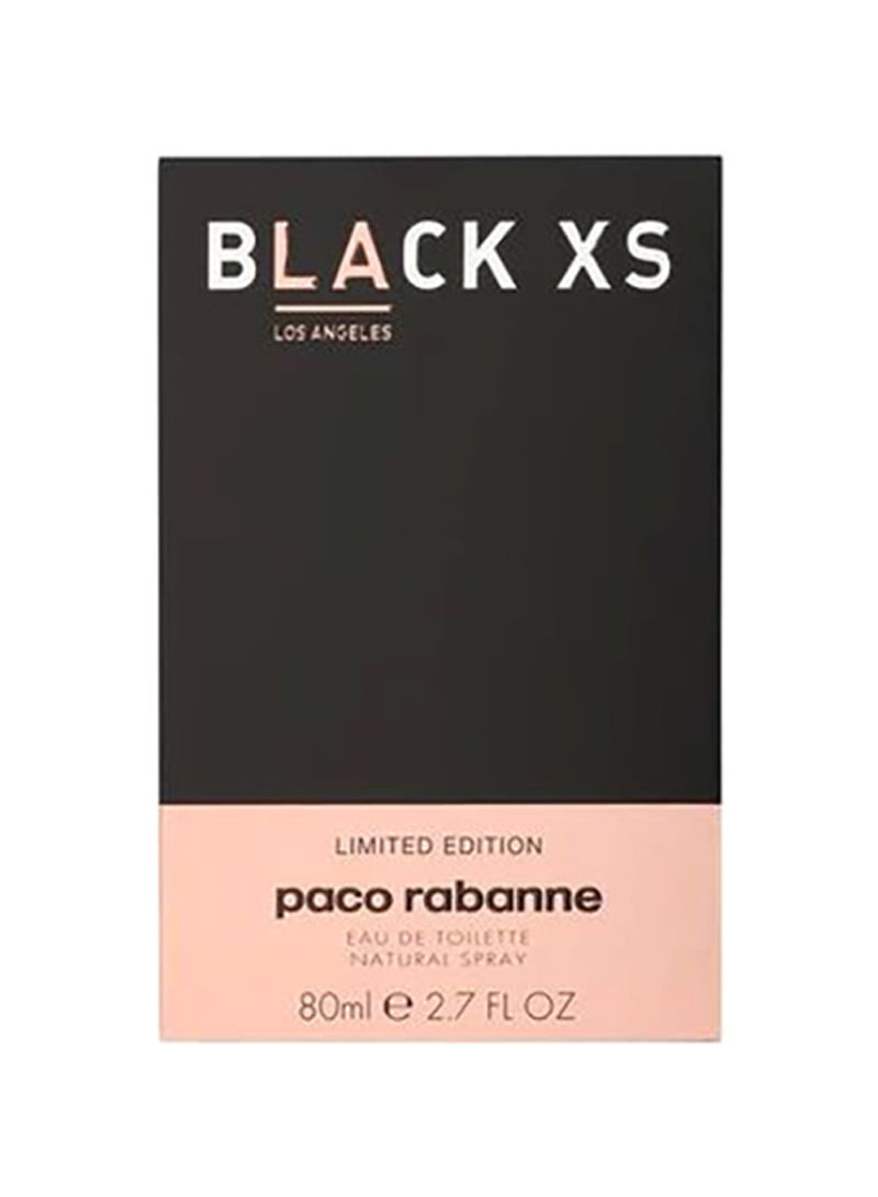 Paco Rabanne Black Xs Los Angeles Limited Edition Eau De Toilette For Women - 80ml