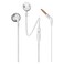 JBL Tune 205 InEar Wired Headphone with Soft Carrying Pouch Silver