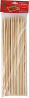 Royalford Bbq Round Skewers- Rf11686 Bamboo Skewers Perfect For Indoor, Camping, Hiking And Other Outdoor Entertainment For Grilling Meat, Fish, Vegetables, Chicken, Etc Strong And Sturdy Brown