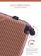 ParaJohn ABS Hardside Spinner Check In Large Luggage Trolley, 24 Inch, Orange