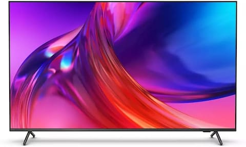 Philips 8800 Series, 55 Inch, Google Smart LED 4K TV, Ambilight, 55PUT8808/56 (P5 Picture Engine-120Hz, Next-Gen Ambilight, DTS Play-Fi, AI Voice Control, Dolby Vision And Dolby Atmos)