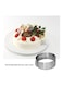 Generic Stainless Steel Adjustable Flat Layer Cake Mould Silver 8x0.4centimeter
