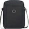 Delsey Picpus 2C Vert Mini Shoulder Bag 30cm Black