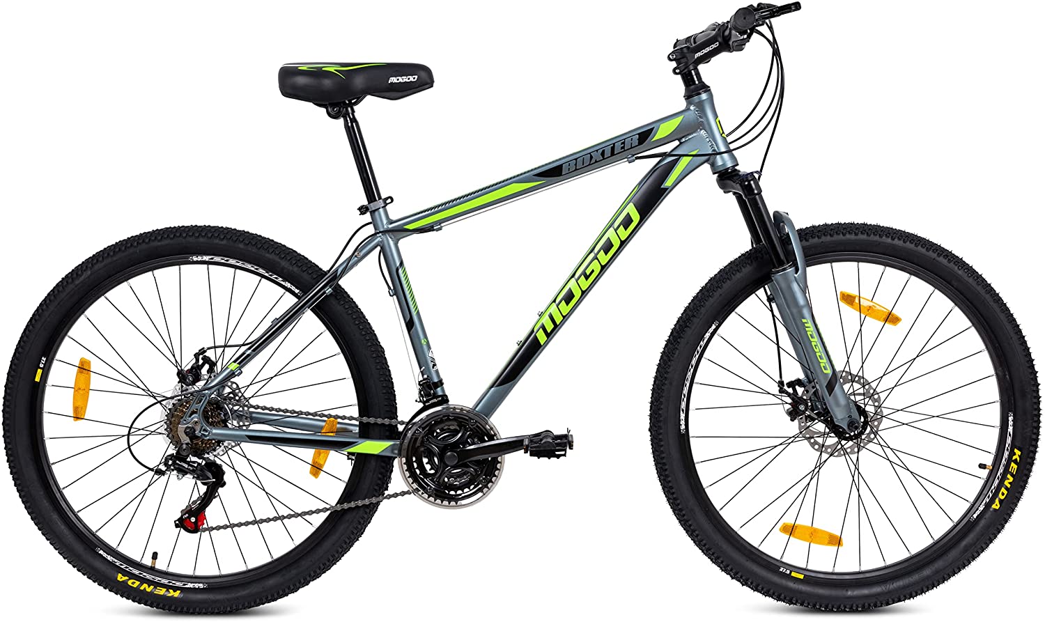 Mogoo Boxter Alloy Mountain Bike 27.5 Inch, Grey