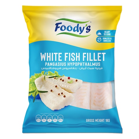 Foodys White Fish Fillets 1KG