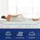 Vital Dream Catcher 12 Inch Hybrid Gel Infused Memory Foam Pocket Spring Premium Quality Mattress (Double - W120 X L200 Cm)