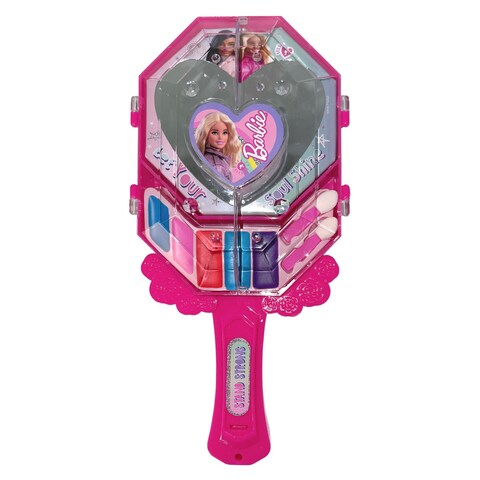 Corpa Barbie Hand Mirror With Cosmetics Multicolour