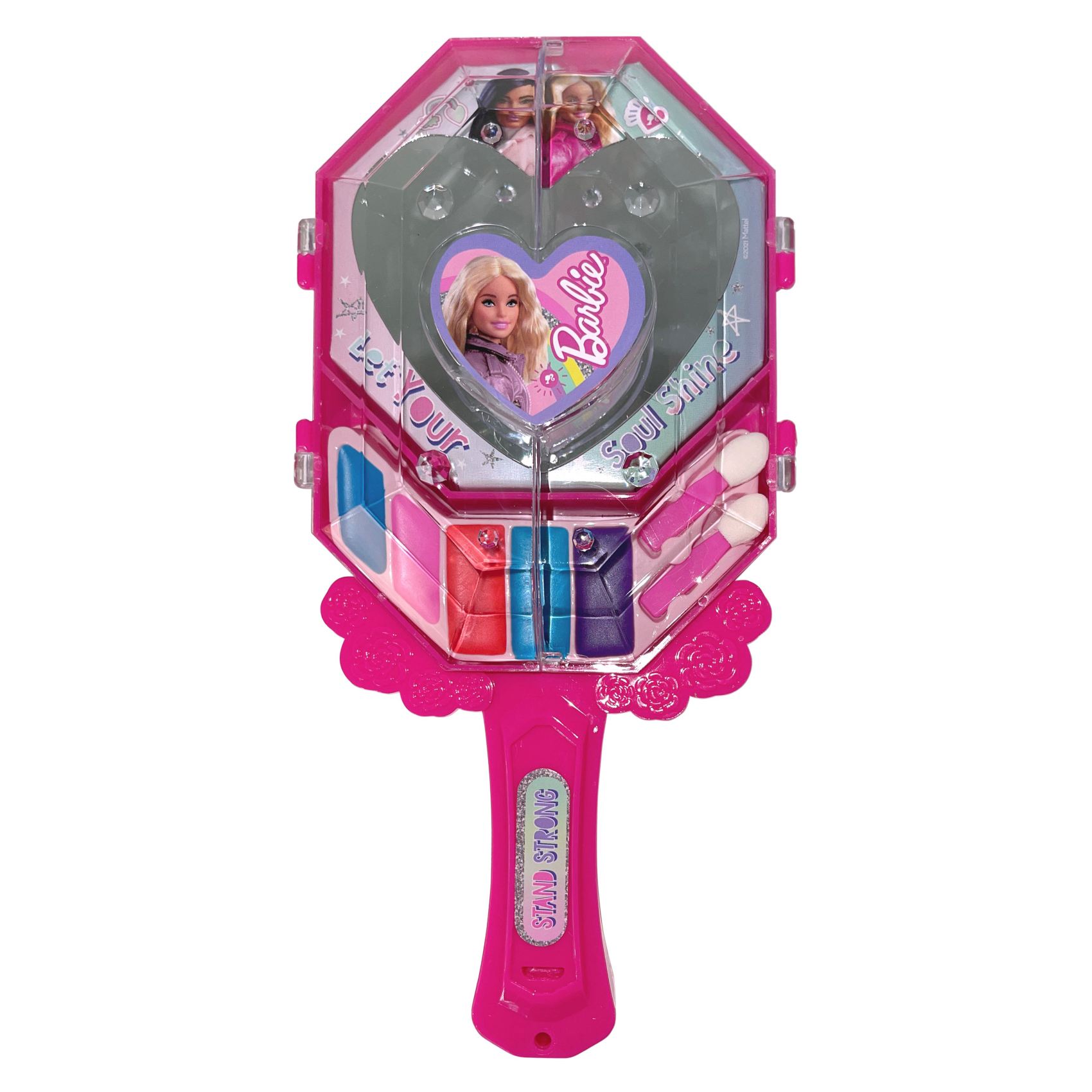 Corpa Barbie Hand Mirror With Cosmetics Multicolour