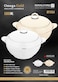 Royalford Omega Gold Insul. Casserole 5000ml L RF11154, Assorted