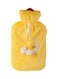 Biggdesign Yellow Bird Hot Water Bag With Soft Plush Cover For Pain Relief