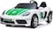 Lovely Baby Powered Riding Battery Operated Police Design Car For Kids LB 3021EL - Green