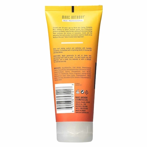 Marc Anthony Coconut Oil And Shea Nourishing Curl Cream 175ml