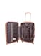 PK 3-Piece Luggage Trolley Set With Briefcase, Rose Gold