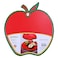 Gondol Fruits Designed Chopping Board Red