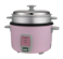 KHIND Brand from Malaysia Rice Cooker 1.0L with Teflon Coated Aluminium Pot, Free Spatula and Measuring Cup, Light Pink Colour